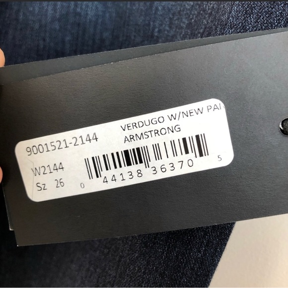 New with tags Paige Verdugo maternity jeans - size 26 - Picture 6 of 12